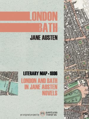 Jane Austen map of London